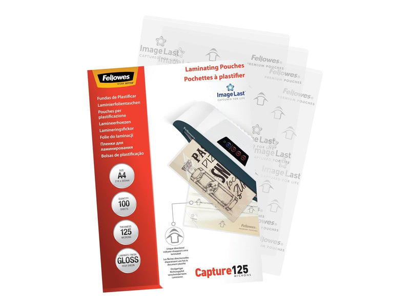 Fellowes laminerings poser