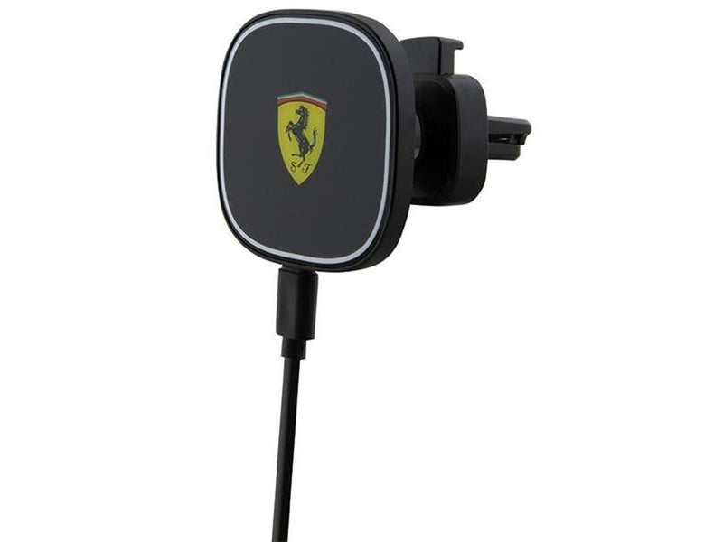Ferrari 2023 Collection MagSafe Inductive 15W Car Charger for Air Vent - Black