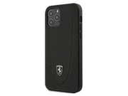 Ferrari Off Track Perforated Case for iPhone 12 / iPhone 12 Pro - Black