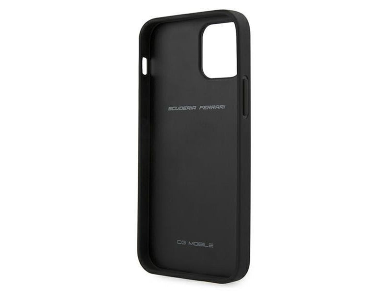 Ferrari Off Track Quilted Case for iPhone 12 Pro Max - Black