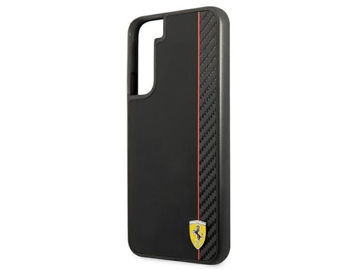 Ferrari On Track Carbon Stripe Case for Samsung Galaxy S22+ - Black