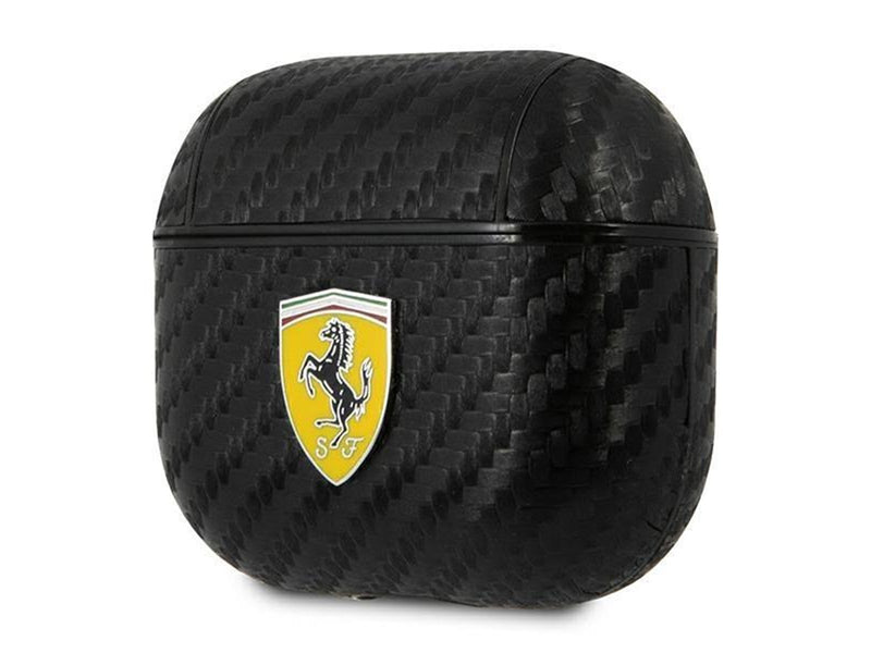 Ferrari On Track PU Carbon Case for AirPods 3 - Black