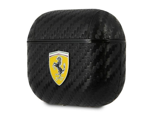 Ferrari On Track PU Carbon Case for AirPods 3 - Black