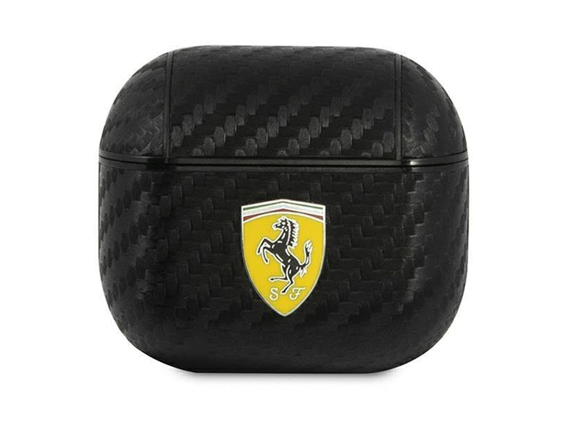 Ferrari On Track PU Carbon Case for AirPods 3 - Black