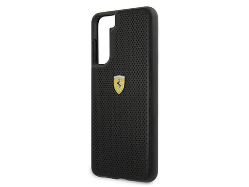Ferrari On Track Perforated Case for Samsung Galaxy S21 - Black