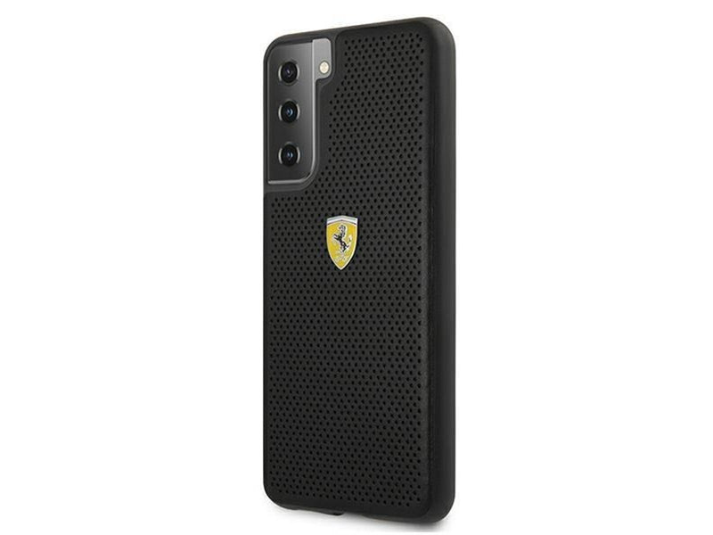 Ferrari On Track Perforated Case for Samsung Galaxy S21 - Black