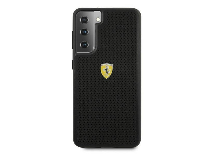 Ferrari On Track Perforated Case for Samsung Galaxy S21 - Black