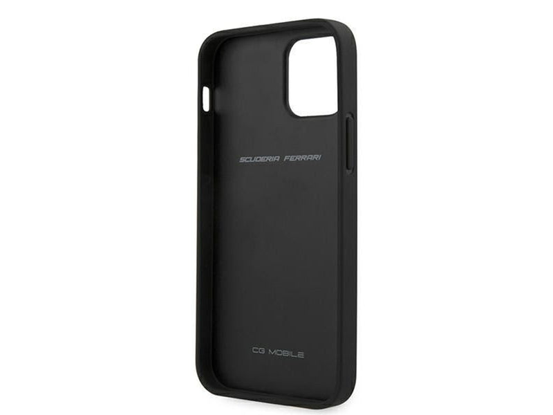 Ferrari On Track Perforated Case for iPhone 12 / iPhone 12 Pro - Black