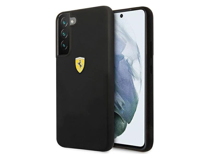 Ferrari On Track Silicone Case for Samsung Galaxy S22+ - Black