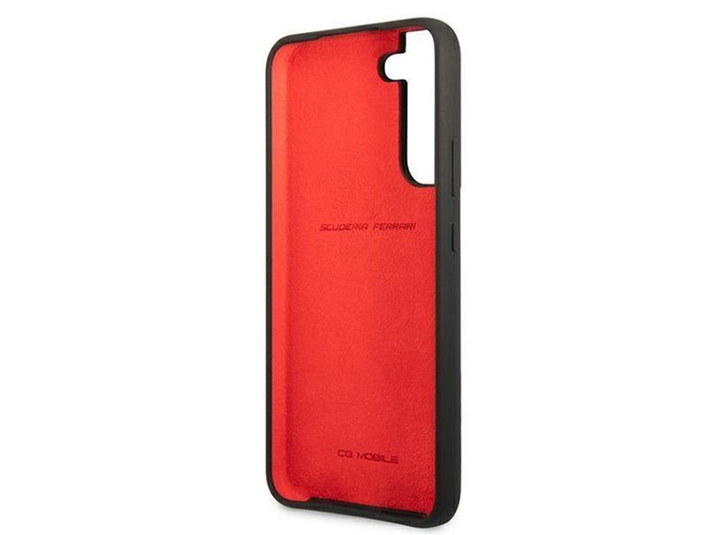 Ferrari On Track Silicone Case for Samsung Galaxy S22+ - Black