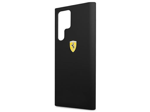 Ferrari On Track Silicone Case for Samsung Galaxy S22 Ultra - Black