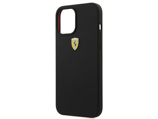 Ferrari On Track Silicone Case for iPhone 12 Pro Max - Black