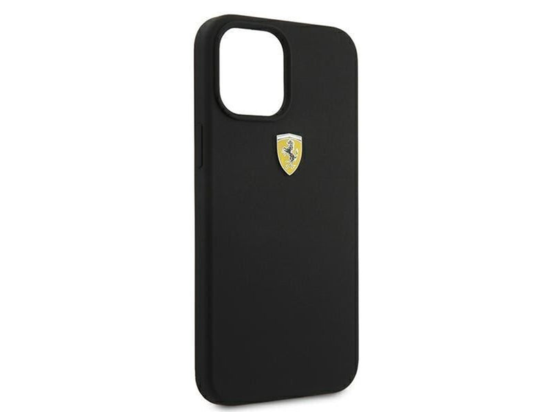 Ferrari On Track Silicone Case for iPhone 12 Pro Max - Black
