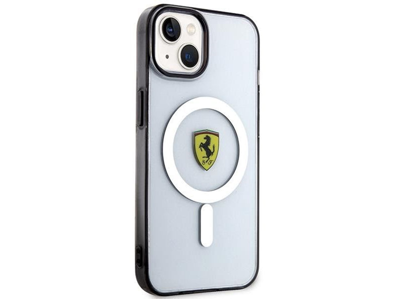 Ferrari Outline MagSafe Case for iPhone 14 - Clear