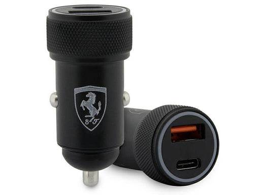 Ferrari PD-QC 3.0 20W Fast Charge Car Charger - Black