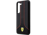 Ferrari Perforated 296 P Case for Samsung Galaxy S23+ - Black