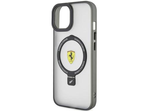 Ferrari Ring Stand 2023 Collection MagSafe Case for iPhone 15 Plus / 14 Plus - Black