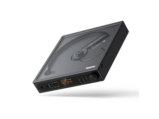 FiiO DM15 R2R - Portable CD Player - 24-Bit R2R DAC - Bluetooth - Black