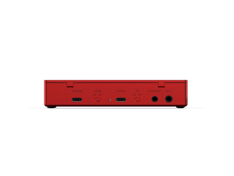 FiiO DM15 R2R - Portable CD Player - 24-Bit R2R DAC - Bluetooth - Red
