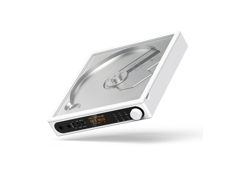 FiiO DM15 R2R - Portable CD Player - 24-Bit R2R DAC - Bluetooth - White