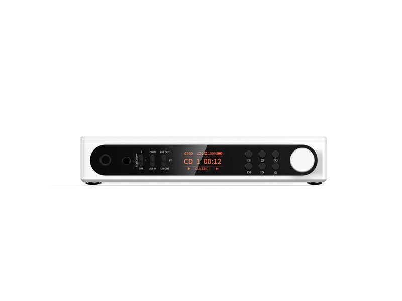 FiiO DM15 R2R - Portable CD Player - 24-Bit R2R DAC - Bluetooth - White