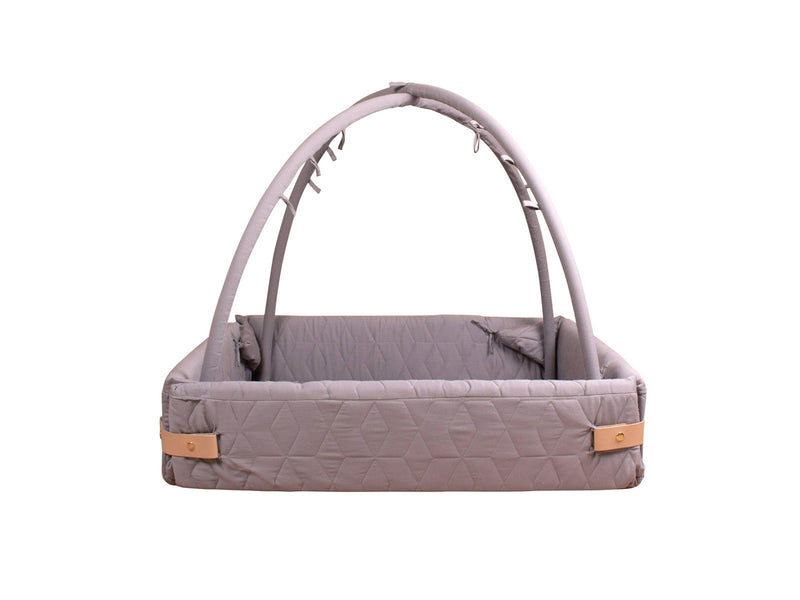 Filibabba Activity nest - Soft quilt dark grey