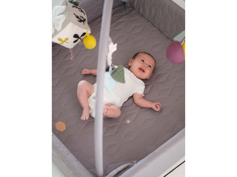 Filibabba Activity nest - Soft quilt dark grey