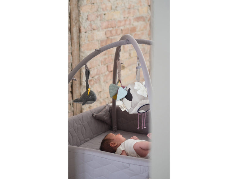 Filibabba Activity nest - Soft quilt dark grey