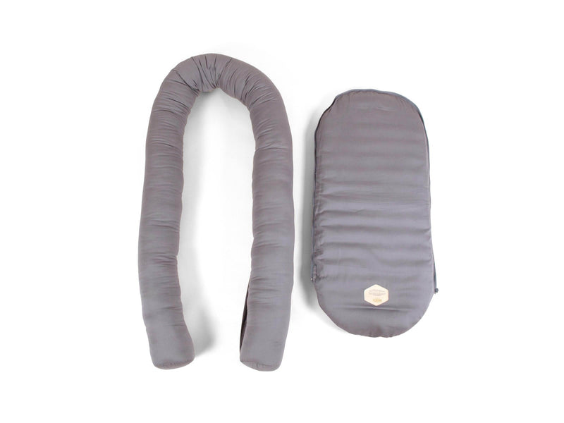 Filibabba Babynest - Premium kapok Grey