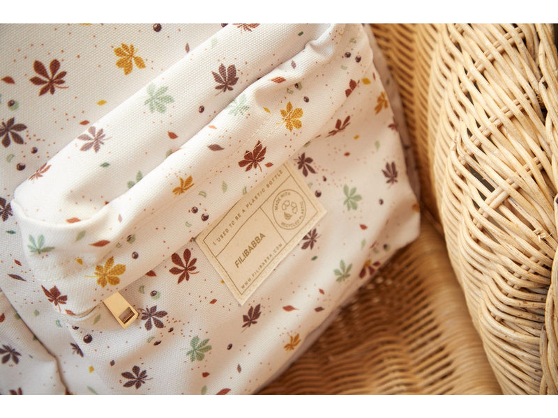 Filibabba Backpack in recycled RPET - Chestnuts