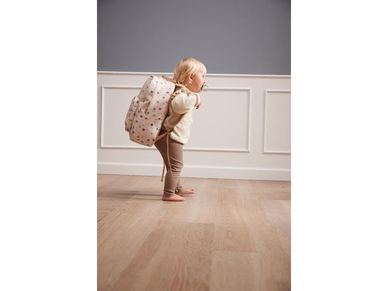 Filibabba Backpack in recycled RPET - Chestnuts