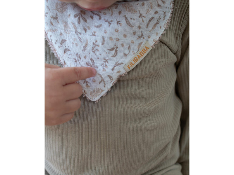 Filibabba Bandana-Lätzchen 2er-Pack - Harvest