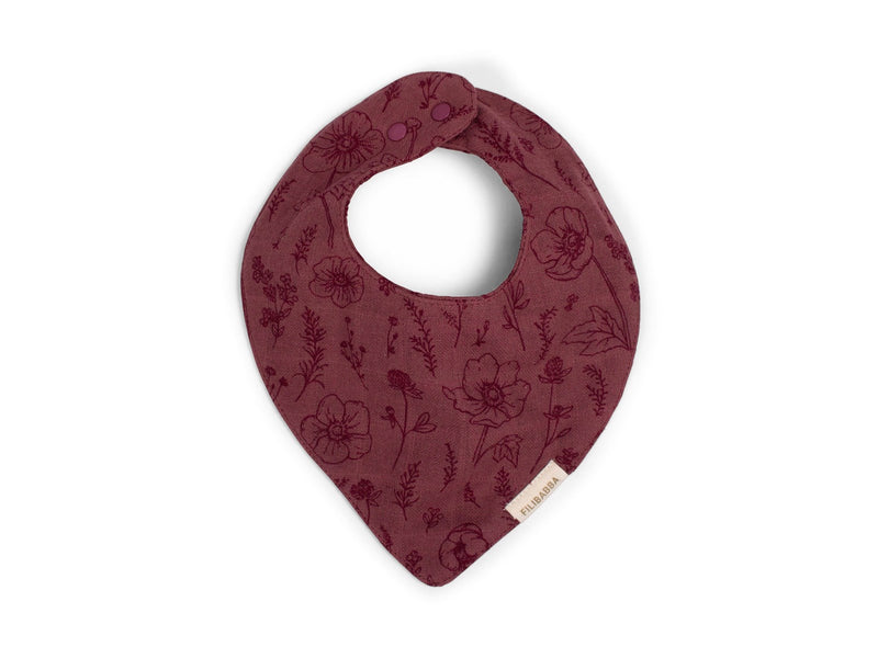 Filibabba Bib GOTS - Fall Flowers