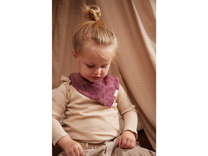 Filibabba Bib GOTS - Fall Flowers