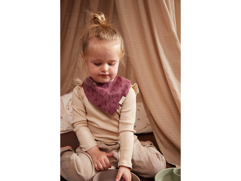 Filibabba Bib GOTS - Fall Flowers