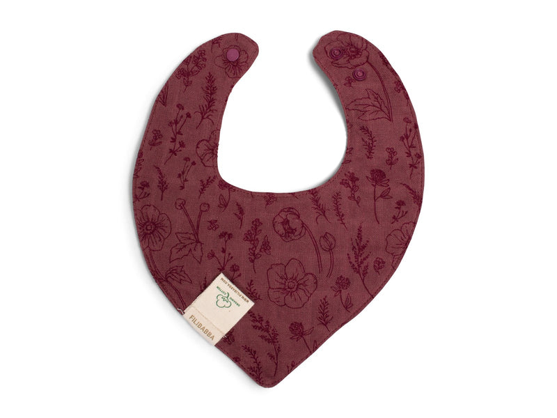 Filibabba Bib GOTS - Fall Flowers