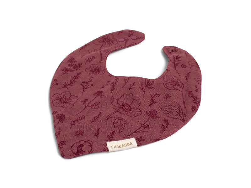 Filibabba Bib GOTS - Fall Flowers