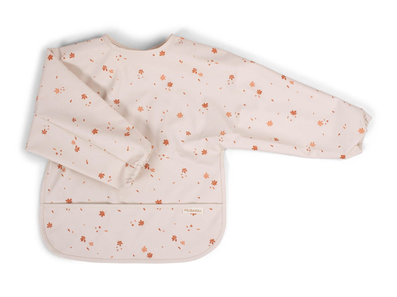Filibabba Bib w. sleeves - Chestnuts