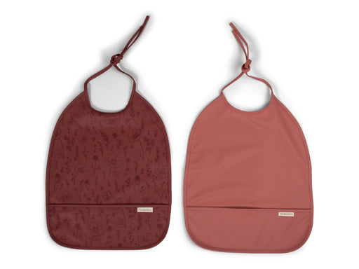 Filibabba Bib with ties 2-pack - Fall Flowers