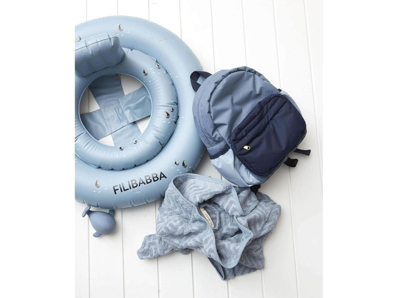 Filibabba Billie backpack (large) - Blue mix