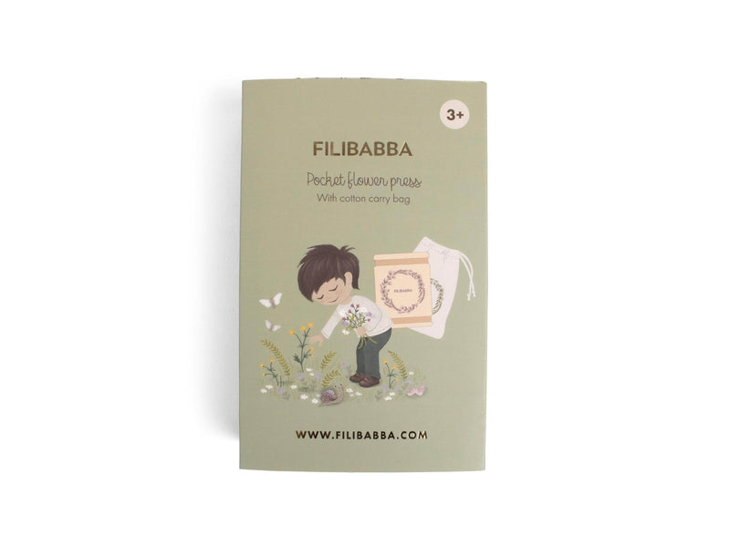 Filibabba Blumenpresse im Taschenformat