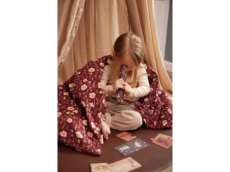 Filibabba Junior bed linen GOTS - Fall Flowers