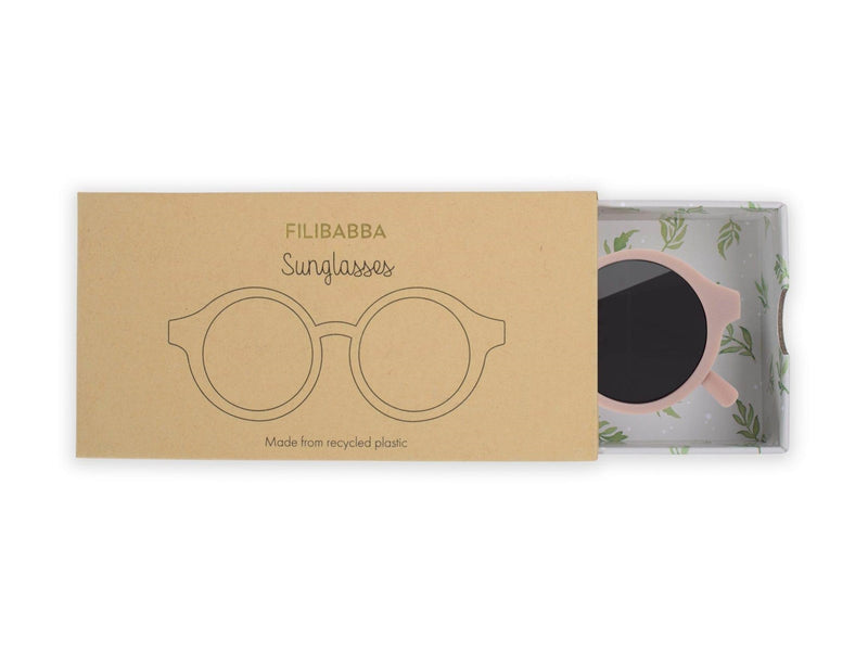 Filibabba Kids sunglasses in plastic 4-7 years - Bleached Mauve