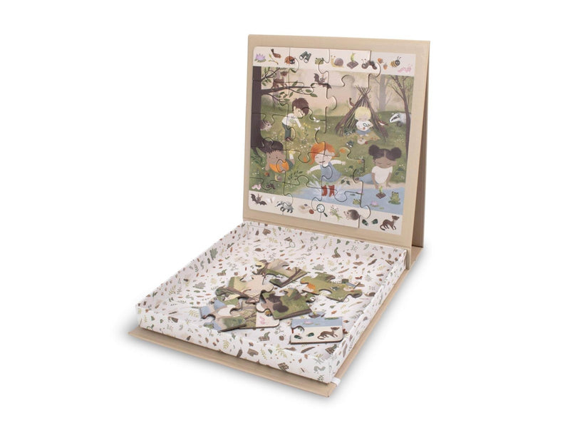 Filibabba Magnetspiele - Puzzle "Abenteuer im Wald"