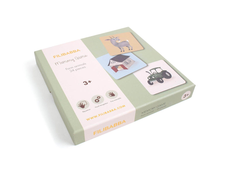 Filibabba Memory game - Farm animals