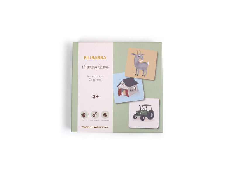 Filibabba Memory game - Farm animals