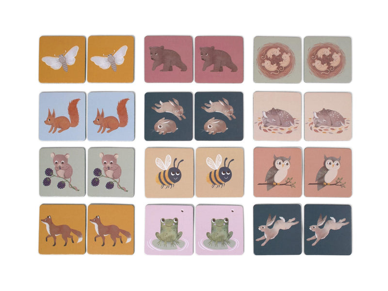 Filibabba Memory game - Nordic animals