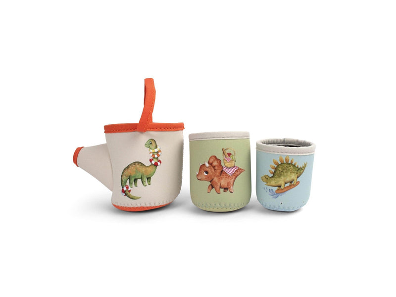 Filibabba Neoprene bath toys - Dino activity cups