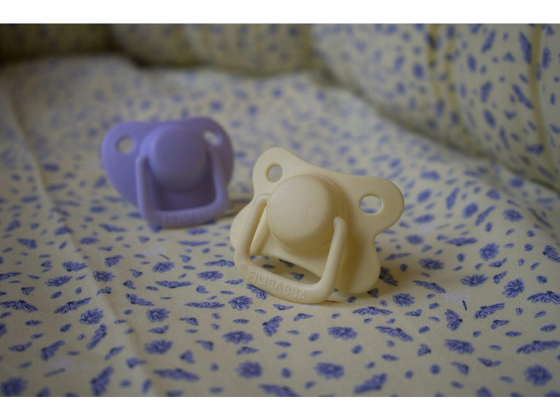 Filibabba Pacifiers 2-pack - Pale banana +6 months