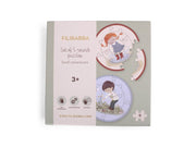 Filibabba Set mit 5 runden Puzzles - Forest friends